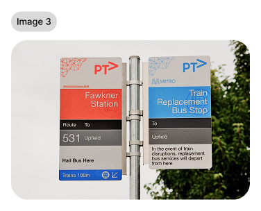 Image 3: Photo of the Burnley Station sign
